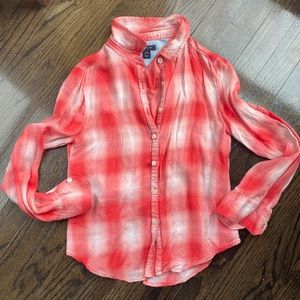 Super soft, lightweight plaid shirt from Tommy Hilfiger